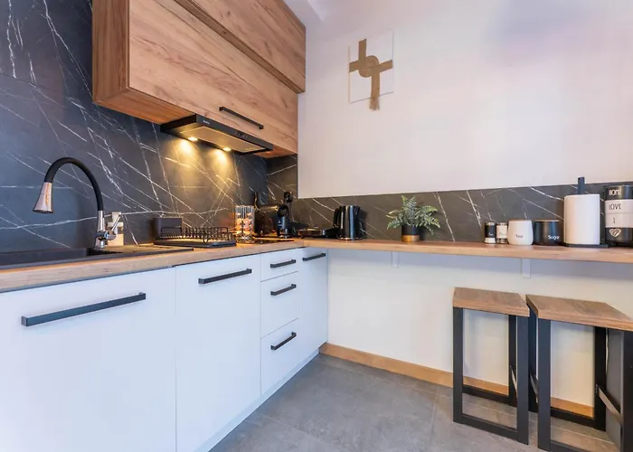 Golden Apartments - Tatra View - Ksiezycowe Apartamenty Spa - 24D-1 Apartmán Zakopane